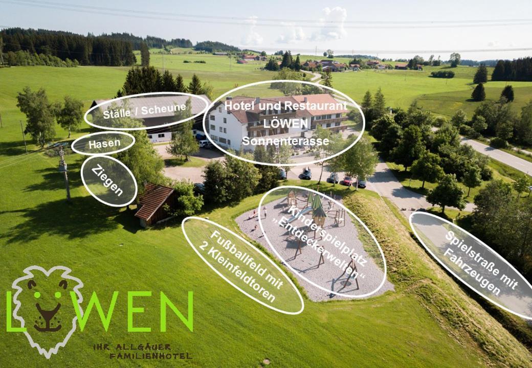 Familienhotel Loewen Nesselwang Eksteriør bilde